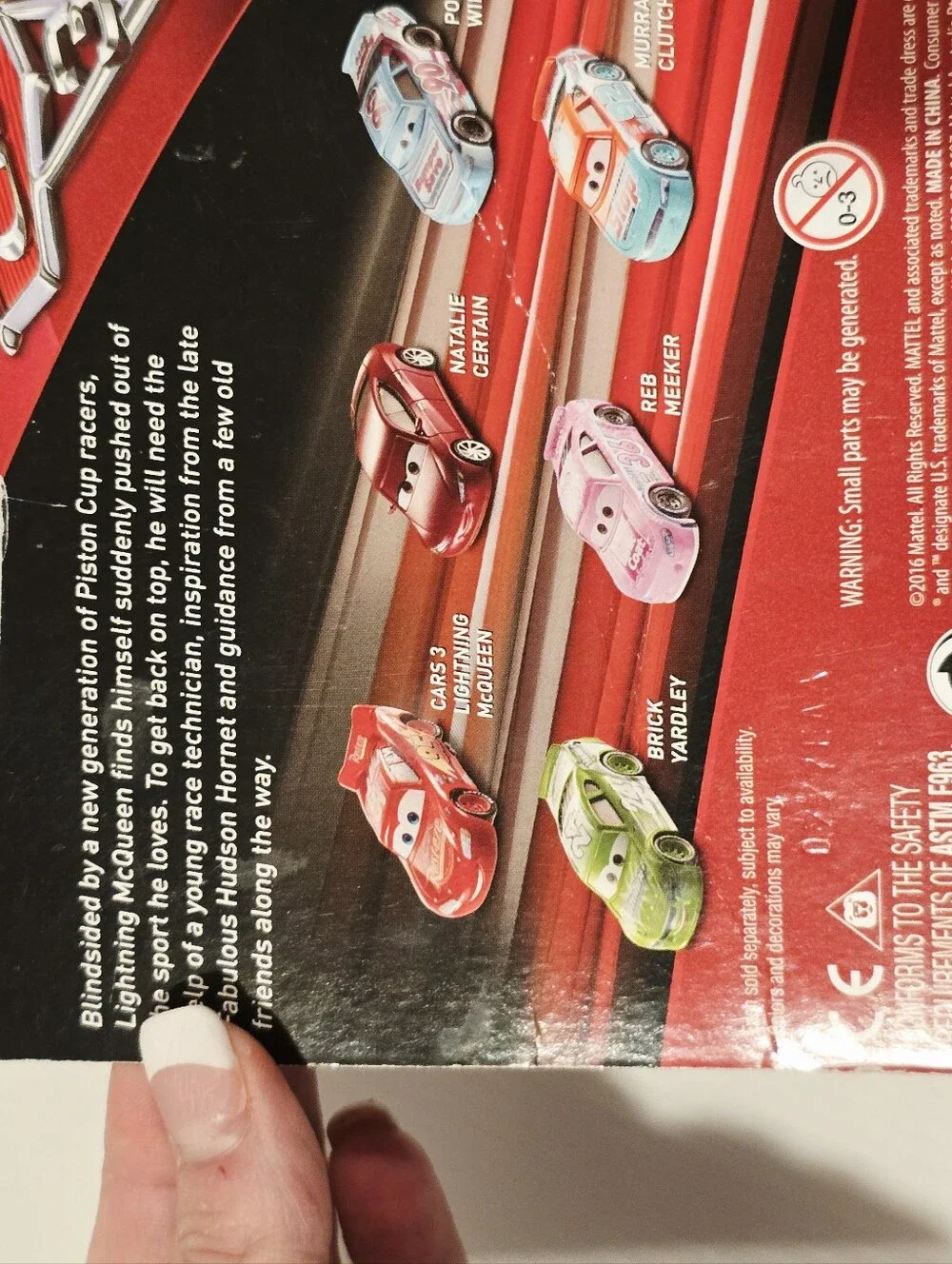 Disney Pixar Cars Chip Gearings Diecast Car New
